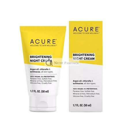 Acure Organics Nachtcreme mit Argan-Stammzellen, 50 ml