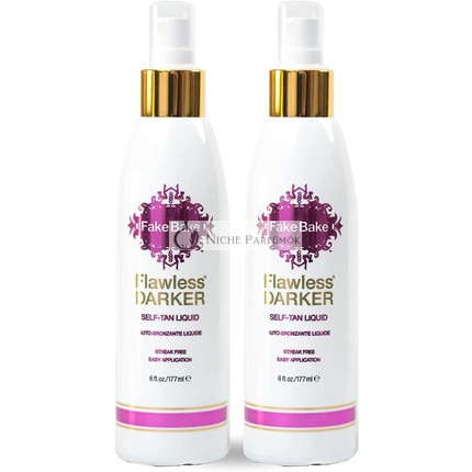 Fake Bake Flawless Darker Selbstbräunungsflüssigkeit mit professionellem Handschuh 170ml