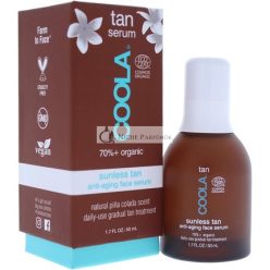   COOLA Organikus Napbarnító Szérum - Önkéntes Barnító Arcszérum Anti-Aging és Bőrápolás - 50ml