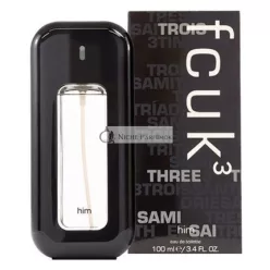 FCUK 3 von French Connection EDT Spray, 100 ml