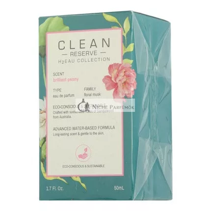 Clean Reserve H2eau Collection Brilliant Peony EDP Spray, 50ml