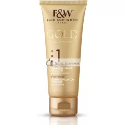 Aufhellende Creme mit AHA und Gold