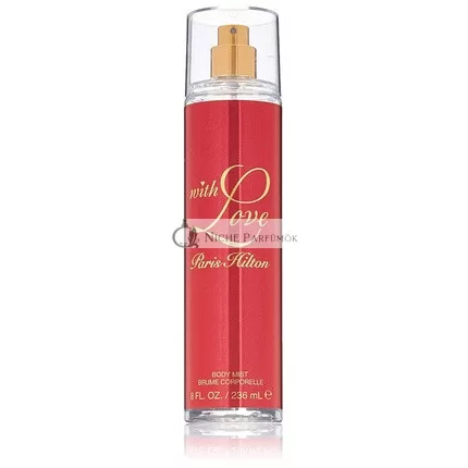 Paris Hilton With Love Körperspray für Frauen, 236 ml