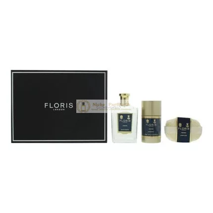 Floris Cefiro EDT unisex, 100 ml Seife 100 g Deodorantstick 75 ml