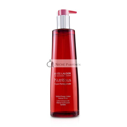 Estée Lauder Nutritív Szuper-Gránátalma Energizáló Intenzív Hidratáló Könnyű Lotion, 400 ml