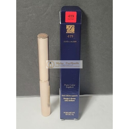 Estee Lauder Pure Color Explicit Smooth Glossy Lipstick #419 PLAYTIME, új dobozban