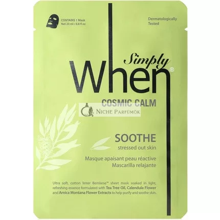 Simply When Cosmic Calm Soothe Ultra Soft Cotton Linter Bemliese Unisex Gesichtsmasken