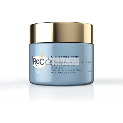 RoC Multi Correxion Anti-Sagging Firm + Lift Arckrém 3 az 1-ben Hyaluronsavval, 50ml