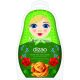 Dizao Organics Rózsa és Kollagén Tisztító Buborék Arcmaszk 25g
