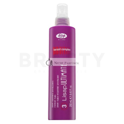 Lisap Ultimate Straight Fluid thermoaktives Spray für glatte, glänzende Haare 250 ml