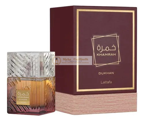 Lattafa Khamrah Dukhan Eau de Parfum férfiaknak 100 ml