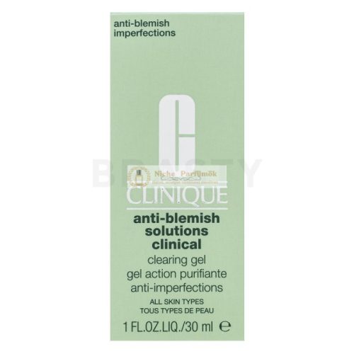 Clinique Anti-Blemish Solutions Clinical Clearing Gel intenzív ápolás az arcbőr hiányosságai ellen 30 ml