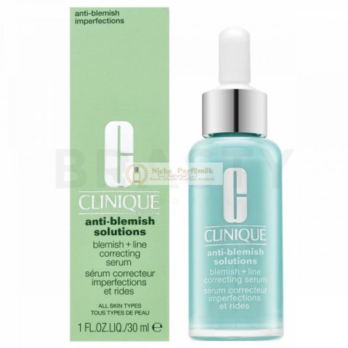 Clinique Anti-Blemish Solutions Blemish+Line Correcting Serum Feszesítő arcszérum problémás arcbőrre 30 ml