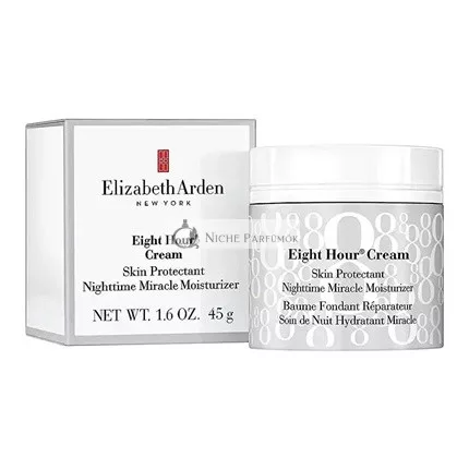 Elizabeth Arden Eight Hour Cream Skin Protectant Nighttime Miracle Moisturizer, 50 ml - Tester