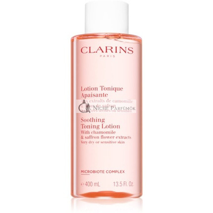 Clarins Beruhigende Tonerlotion für empfindliche und sehr trockene Haut, 400ml