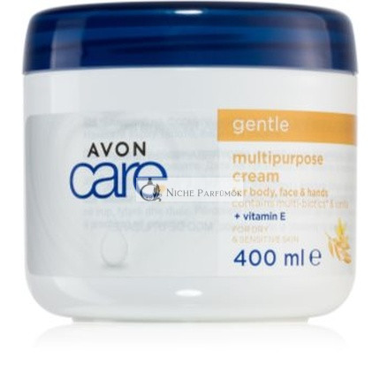 Avon Care Gentle - 400 ml Multitalent Creme für Gesicht, Hände und Körper