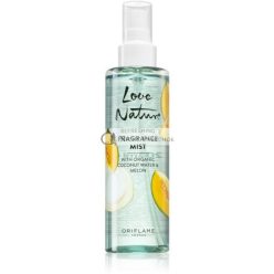   Oriflame Love Nature Kókuszvíz és Dinnye Frissítő Testpermet, 100 ml