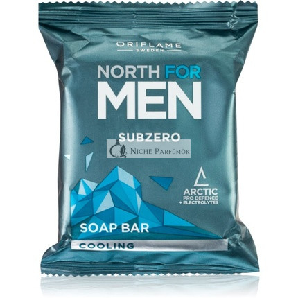 Oriflame Északi Férfiak Subzero Szilárd Tisztító Szappan, 100g