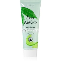   Oriflame Love Nature Organikus Teafa és Lime Mélytisztító Gél, 125 ml