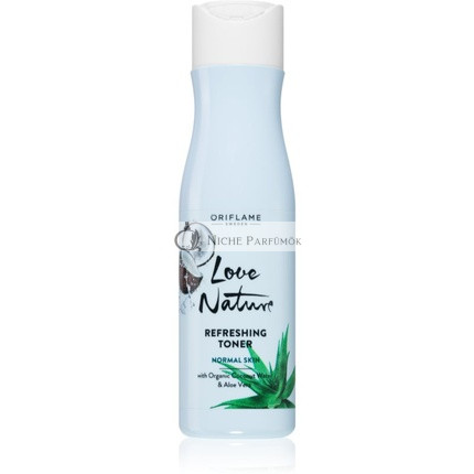 Oriflame Love Nature Aloe Vera & Kókuszvíz Frissítő Arctej, 150 ml