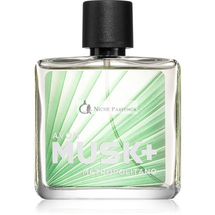 Avon Musk+ Metropolitano Eau de Toilette für Herren, 75ml