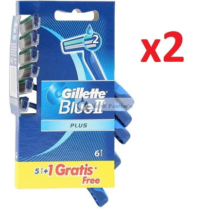 Gillette BlueII Plus Herren Einwegrasierer 5+1