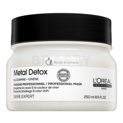 L'Oréal Professionnel Série Expert Metal Detox Professional Mask maszk védett és fényes hajért 250 ml