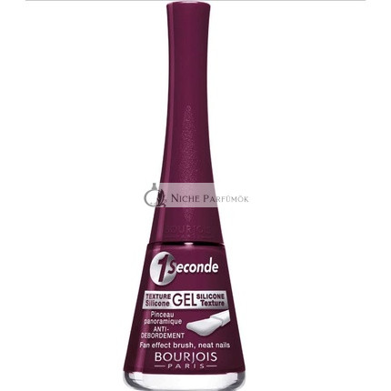 Bourjois 1 Seconde Nagellack 12 Dunkelrot, 9ml