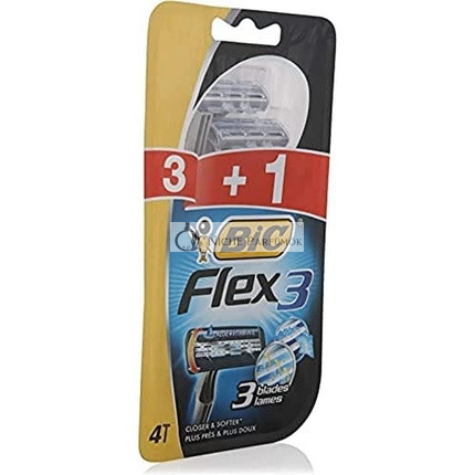 BIC Flex 3 Comfort Eldobható Borotvák 3+1 Egység