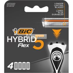 BIC Hybrid 5 Flex Férfi Borotva 5 Titán Penge