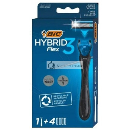 Bic Razor Blades Hybrid 3 Flex borotválkozási rendszer férfiaknak