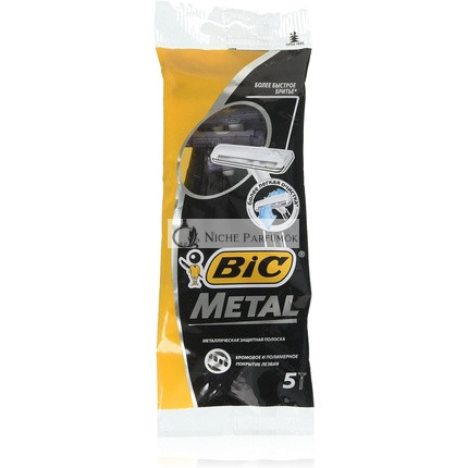 Bic Metal Férfi Eldobható Borotvák 5 Darab