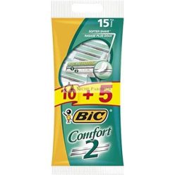 BIC Comfort 2 Eldobható Borotvák Férfiaknak 15 db