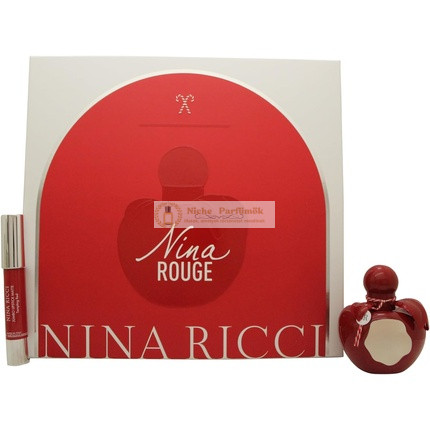 Nina Ricci Nina Rouge Geschenkset - Eau De Toilette 50ml + Lippenstift