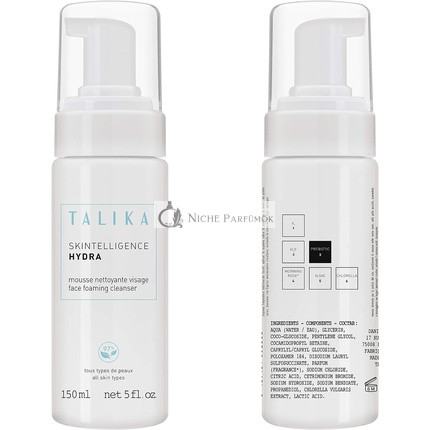 TALIKA Skintelligence Hydra Schäumender Gesichtsreiniger - Hydratisierender Reinigungsschaum für das Gesicht, 150ml
