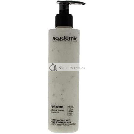 ACADEMIE Hydraderm 2 in 1 Reinigungsmilch mit Peeling-Effekt, 200ml