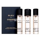 Chanel Bleu de Chanel Parfum - Refill tiszta parfüm férfiaknak 3 x 20 ml