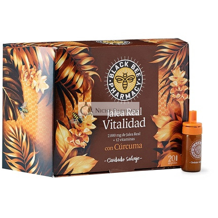 Black Bee Pharmacy Vitalizáló Zselé, 20 Ampulla