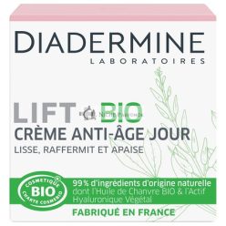   Diadermine Lift+ Bio Anti-Aging Arckrém 99% Természetes Összetevőkkel, 50ml