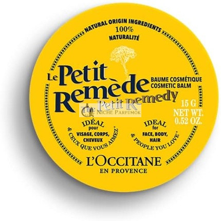 L'OCCITANE Petit Remedy 15g Többfunkciós Balzsam Shea Vajjal és Mandula Olajjal