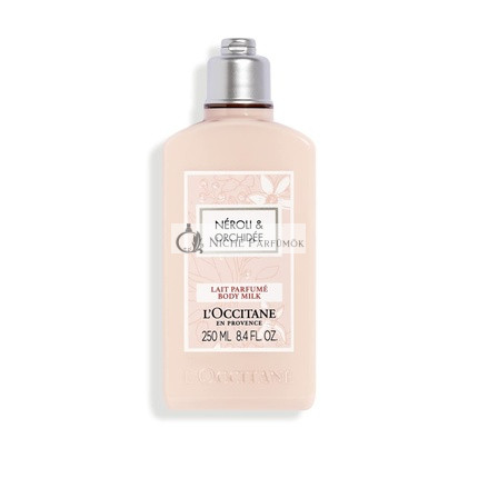 L'Occitane Neroli & Orchidee Testápoló Tej, Elbűvölő Virágillattal, 250 ml