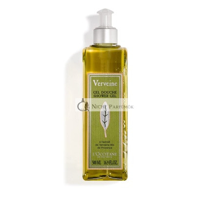 L'OCCITANE Belebendes und erfrischendes Verbena-Duschgel mit belebendem Zitronenduft, organischer Verbena-Extrakt, hergestellt in Frankreich