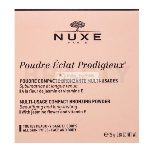 Nuxe Poudre Éclat Prodigieux Multi-Usage Compact Bronzing Powder bronzosító púder 25 g