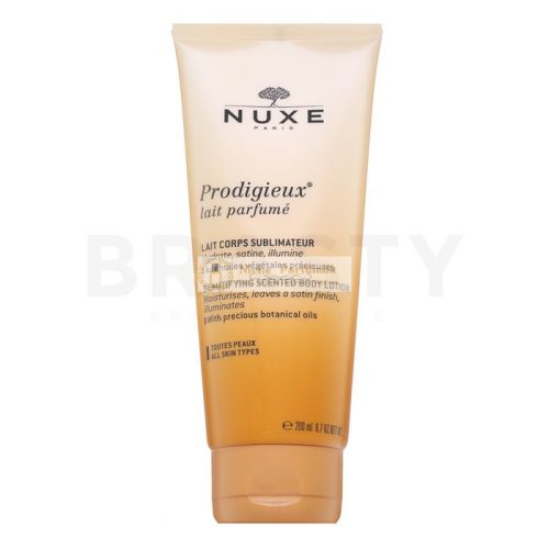 Nuxe Prodigieux Beautifying Scented Body Lotion szépítő fluid hidratáló hatású 200 ml