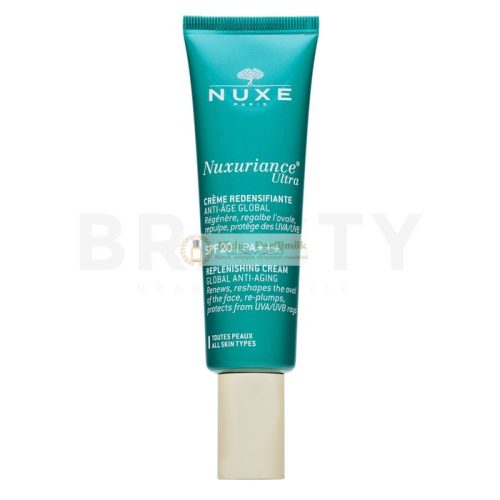 Nuxe Nuxuriance Ultra Global Anti-Aging Replenishing Cream SPF 20 fiatalító arckrém mindennapi használatra 50 ml