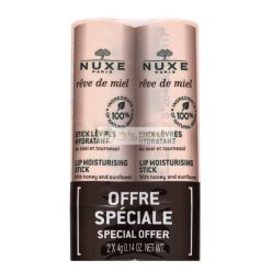   Nuxe Rêve De Miel hidratáló ajakbalzsam Lip Moisturizing Stick 2 x 4 g