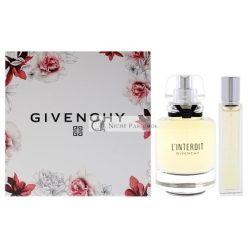  Givenchy Linterdit Nőknek 2 db Ajándékcsomag, 50 ml EDP Spray, 12 ml EDP Spray