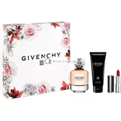   Givenchy L'Interdit Eau de Parfum, Körperlotion, Mini Lippenstift 333
