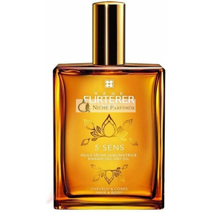 Rene Furterer 5 Sens Veredelndes Trockenöl für Haar und Körper, 50ml