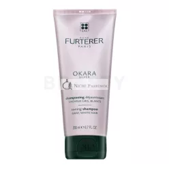   Rene Furterer Okara Silver Toning Shampoo tönendes Shampoo für platinblondes und graues Haar 200 ml